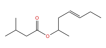 (E)-4-Hepten-2-yl 3-methylbutanoate